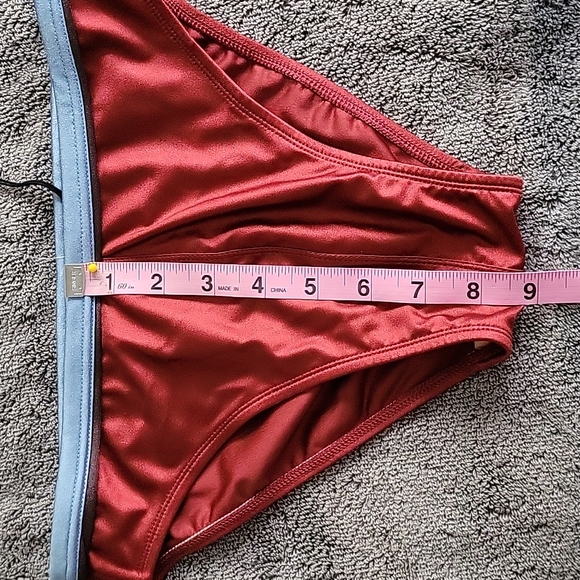 Jean Paul Gaultier Soleil Men's Red Swimsuit Breifs 44 - Picture 8 of 10